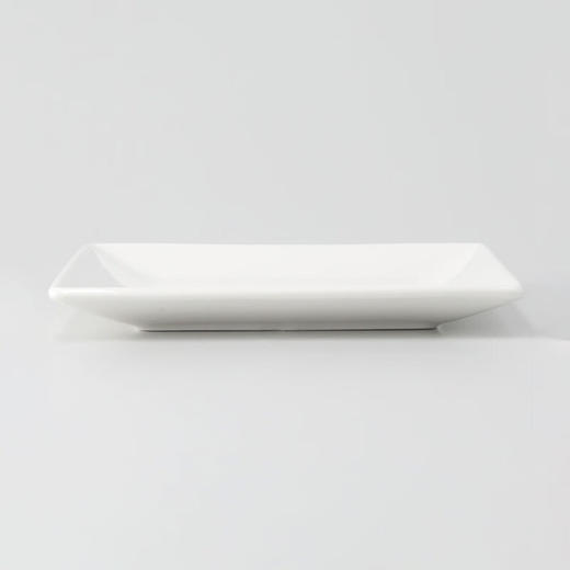 餐厅厨房餐具 方盘 分格盘 椭圆盘 纯白系列 JX 商品图1