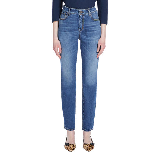 MAXMARA 女士 BERGAMO 直筒休闲牛仔裤 深蓝色 BERGAMO 51860129 008 商品图1