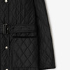 BURBERRY 巴宝莉 女士马术骑士设计标签绗缝尼龙夹克棉服 黑色 8110378 A1189 商品缩略图2