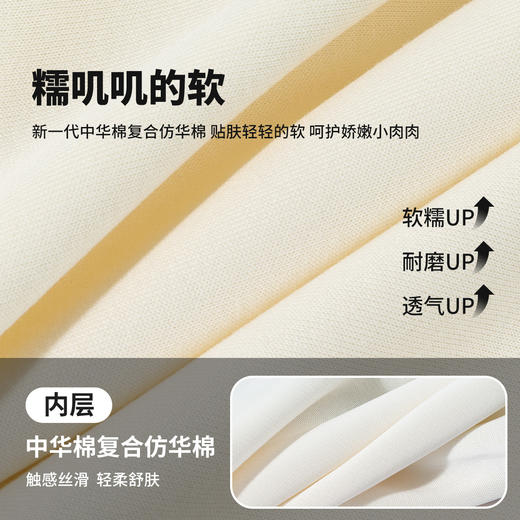 迪士尼（Disney）女童长袖连衣裙甜美休闲外穿拼接卫衣网纱连衣裙2026春季新款裙装ZD1FT016 商品图5