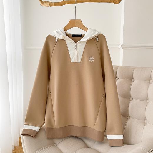 春季新款男士韩版连帽卫衣来了！超洋气的配色！M122400-39/49 商品图2
