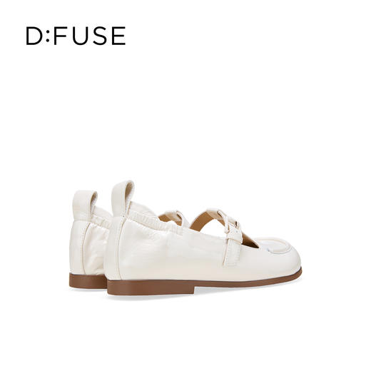 Dfuse迪芙斯2026春季新款方头T字带松紧带后跟舒适软底玛丽珍单鞋女鞋DFE1111067 商品图14