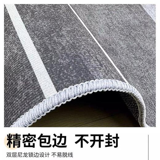 简约入户地垫灰色玄关垫耐脏易打理除尘垫子进门门垫家用地毯 商品图4
