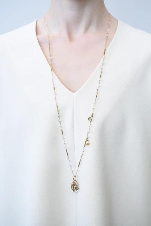 MONSHIRO 水晶长项链（不可使用购物金） 商品图2