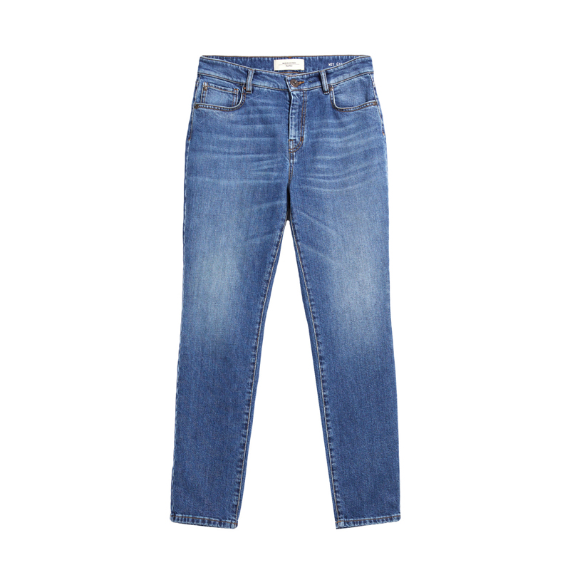 MAXMARA 女士 BERGAMO 直筒休闲牛仔裤 深蓝色 BERGAMO 51860129 008