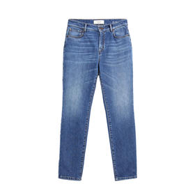 MAXMARA 女士 BERGAMO 直筒休闲牛仔裤 深蓝色 BERGAMO 51860129 008