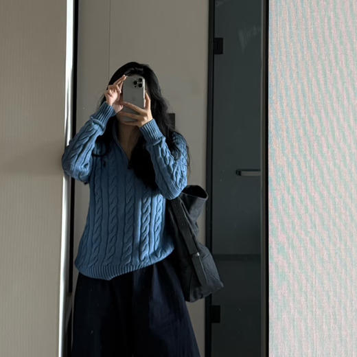 拉夫劳伦绞花水洗棉毛衣针织衫010605 商品图1