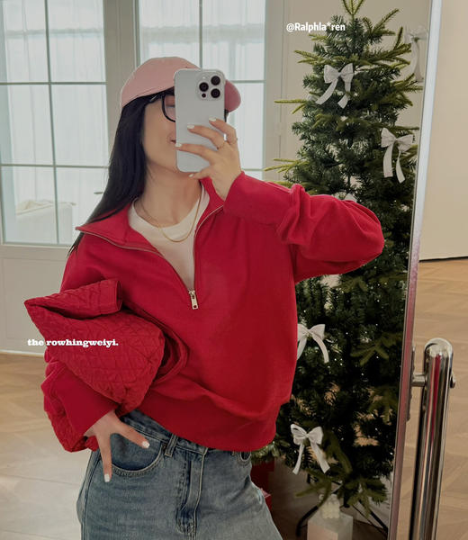 The ROW的这款半拉链卫衣 商品图3