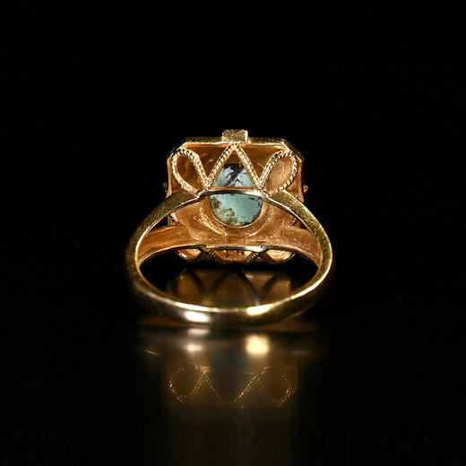 古滇国绿松石“一笑”戒指 商品图3