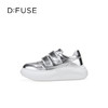 Dfuse迪芙斯2026春季新款轻便厚底增高魔术贴松糕鞋休闲鞋运动板鞋DFE1112126 商品缩略图6