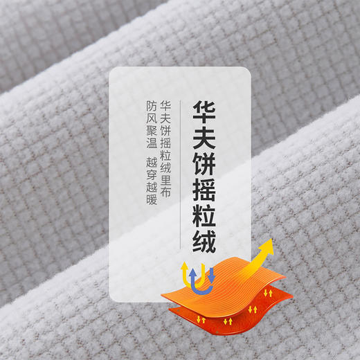 +【乐粉专属】SCALER思凯乐户外软壳衣男夹克华夫格加绒保暖冲锋内胆女防风外套 F2912517 商品图3