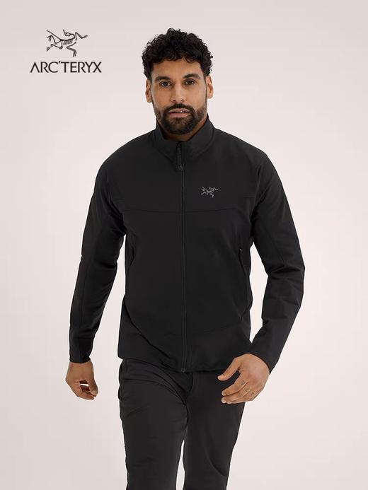 袅家户外运动立领防风刺绣加绒软壳外套 商品图1