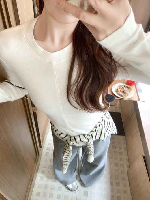 <曾小咸推荐>现货秒杀 ！微信超特价！韩系简约打底t恤 日常109.99 立减50 秒杀59.99！！ 休闲裤 秒杀79.99！！ 商品图14