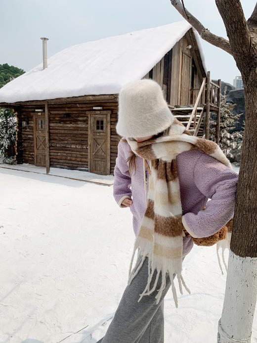 <曾小咸推荐>现货秒杀 ！微信超特价！可拆卸连帽羊羔毛外套 日常229.99 立减90 秒杀139.99！！ 商品图9