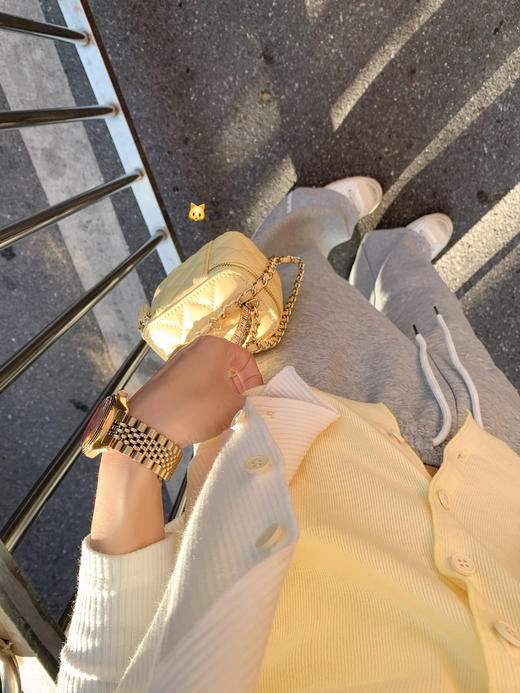 <曾小咸推荐>现货秒杀 ！微信超特价！白拼黄短款假两件长袖 日常159.99 立减80 秒杀79.99！！ 商品图6