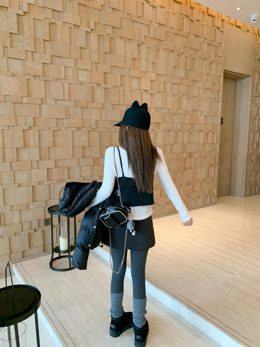 <曾小咸推荐>现货秒杀 ！微信超特价！毛茸茸打底衫 日常119.99 立减60 秒杀59.99！深灰色吊带 秒杀39.99！！羽绒服 秒杀369.99！ 商品图9