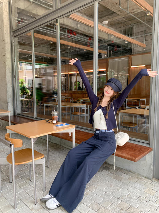 <曾小咸推荐>现货秒杀 ！微信超特价！双腰格子拼接休闲裤 日常189.99 立减100 秒杀89.99！！ 商品图8