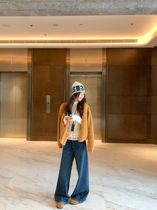 <曾小咸推荐>现货秒杀 ！微信超特价！半高领蕾丝边打底衫 日常149.99 立减80 秒杀69.99！毛衣开衫（带包包） 秒杀89.99！ 商品图10