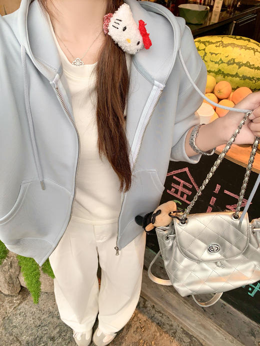 <曾小咸推荐>现货秒杀 ！微信超特价！韩系连帽卫衣外套 日常199.99 立减100 秒杀99.99！！ 商品图11