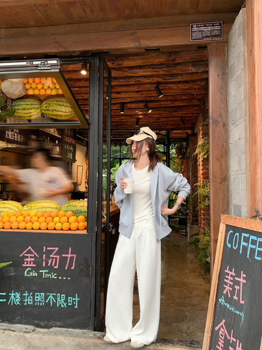 <曾小咸推荐>现货秒杀 ！微信超特价！韩系连帽卫衣外套 日常199.99 立减100 秒杀99.99！！ 商品图7