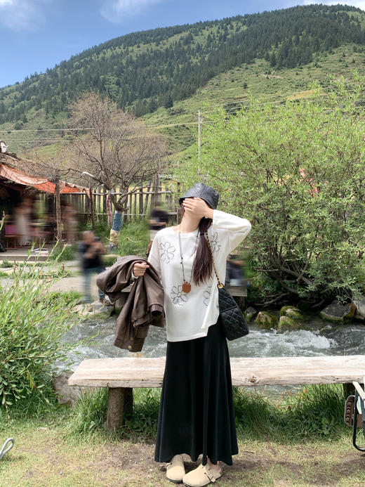 <曾小咸推荐>现货秒杀 ！微信超特价！韩系鱼尾半身裙长裙 日常159.99 立减80 秒杀79.99！！条纹衬衫 秒杀89.99！！ 商品图5