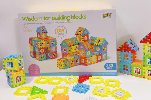 出口外贸拼装积木乐园 商品图1