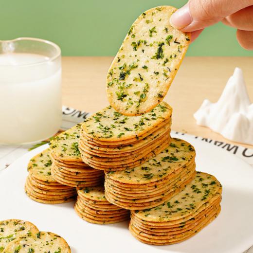 🔥囤年货啦~升级礼盒装❗❗19.9💰抢整箱【海苔薄脆饼干手提礼盒】，薄脆上头，浓郁海苔香，咸香适宜，必须按头安利给你们🤤 商品图2