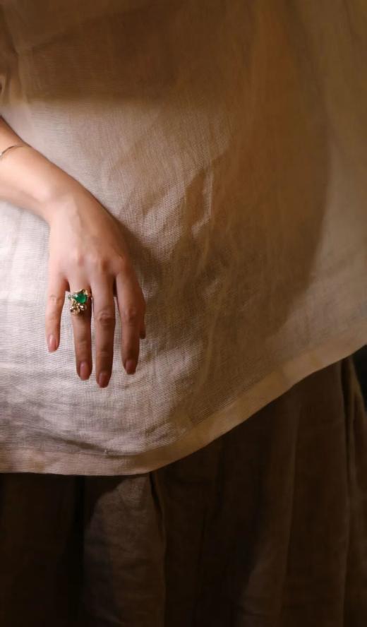 断壁颓垣生出的绿芽 | 祖母绿戒指 商品图6