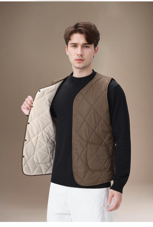 【任意2件减5元】预售3-5天 成人夹棉套装 100% 澳洲羊毛夹层叠航空绒 + 发热纤维锁温 穿出 “奢级暖”男女款多色，80-190 斤 商品图10