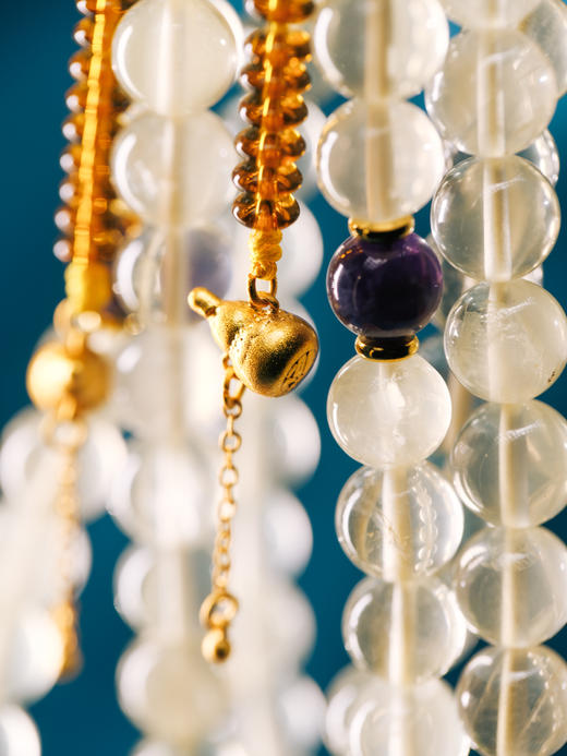 迷罗元和堂 黄水晶多圈带计数器 珠径1.0 【器悟雅玩】 商品图1