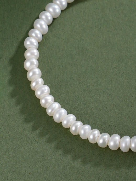 子佩集【白露凝珠】银S925珍珠惜王妃手链【SPB0450003】2.5*4mm珠2601 商品图5