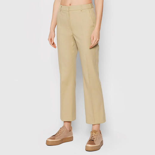 MAXMARA 女士 ZEDA 混纺棉质休闲西裤 驼色 ZEDA 51310227 026 商品图2