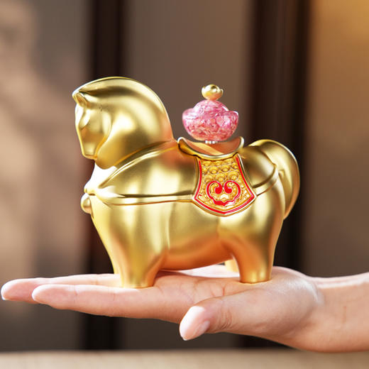 朱炳仁铜 | 金马送财 商品图4