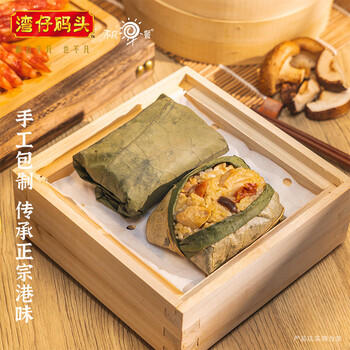 湾仔码头珍味蚝油糯米鸡450g6只装早餐半成品食品面点 商品图1