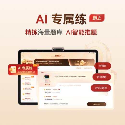 【鱼Sir专属】新品上市学而思学习机X5 256G 智能学习机大屏护眼AI智能学习机 商品图1