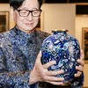 朱炳仁铜 | 元起青花·仁彩珐琅版（铜底座） 商品缩略图2