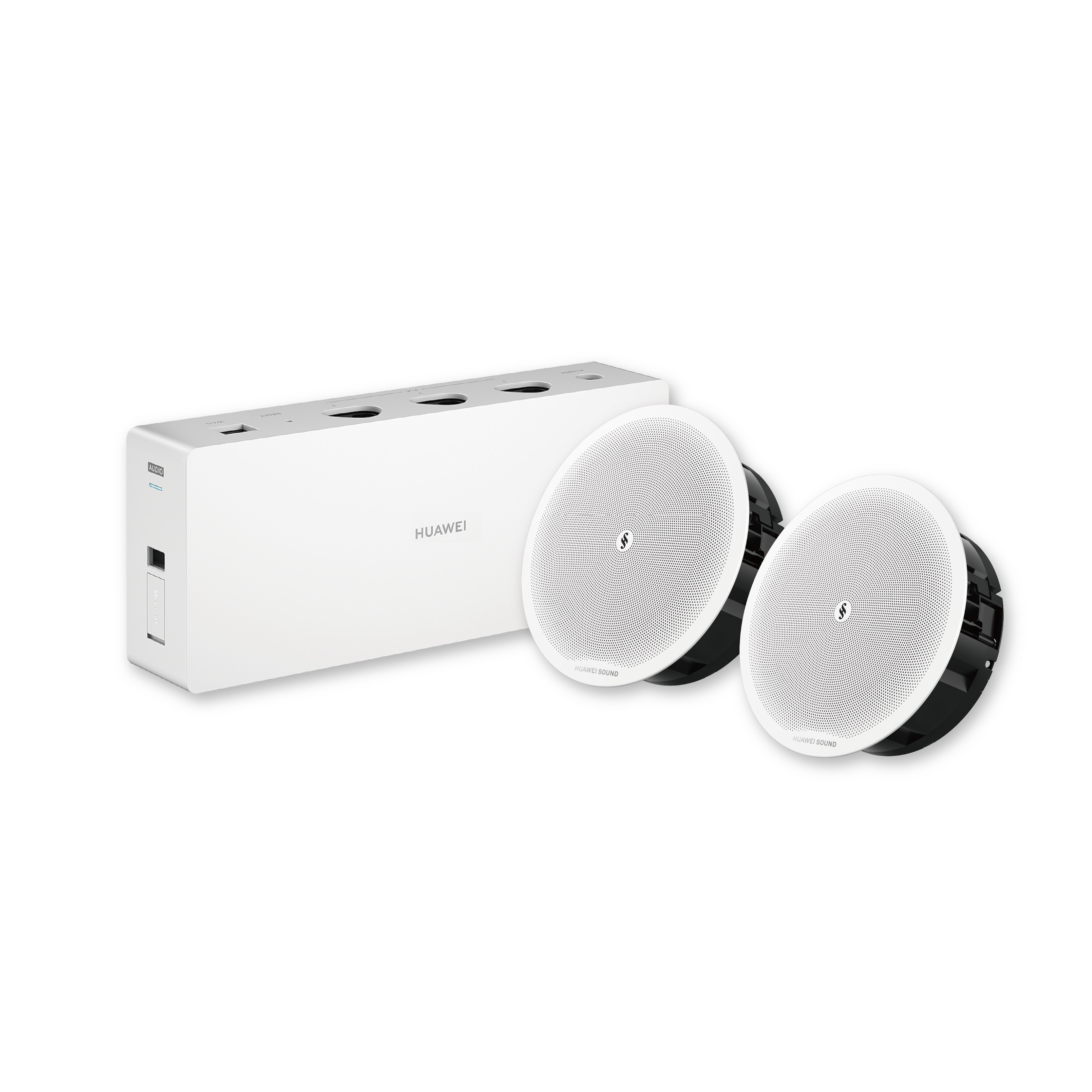 华为全屋智能 全屋音乐基础套包 1+2 白色