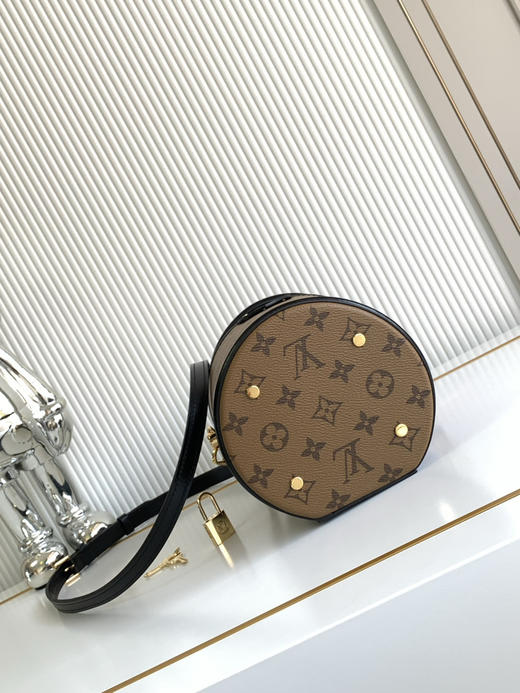 秋冬特惠💰1280 渠道级LV【全钢五金 MB163c01变码芯片】te级LV 全套包装 M43986黄花 VANITY 手袋 商品图3