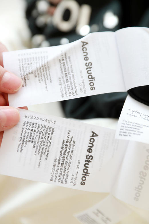 亮面闪钻tee，做旧字母长袖。正肩宽松设计情侣款圆领上衣E010866 商品图12