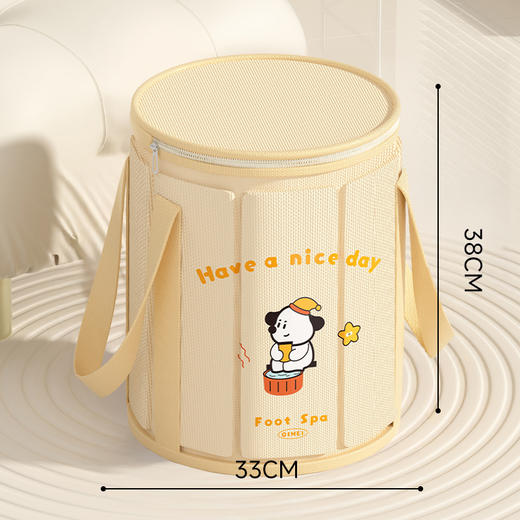  打工人的SPA自由，从38cm深桶泡脚开始【三浦植造折叠泡脚桶】覆盖“三阴交”，深层次缓解疲劳，把血液循环“泡”到位❗  仅需39.9 把属于你的每日SPA带回家 商品图6