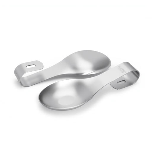 锅铲托架 不脏台面 | 意大利尚尼帕尔玛炊具搁架 保持灶台洁净 隔热防烫 不占台面（18/10优质不锈钢） 商品图8