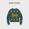 ROMI STUDIO澳大利亚进口超细美利奴羊毛圆领套头毛衣 RWCWS67377 商品缩略图0