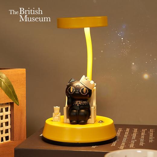 大英博物馆 盖亚·巴斯特系列 萌猫打脸王后 氛围灯摆件 商品图0