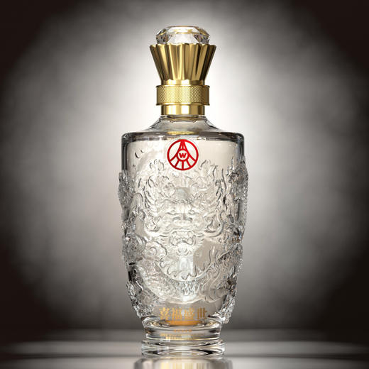 热卖中！！【春节不打烊】赠一壶两杯+手提礼袋！【五粮液股份出品·喜福盛世龙腾限定礼盒】52°浓香型白酒 500ml*2瓶/盒 一瓶一码 商品图4