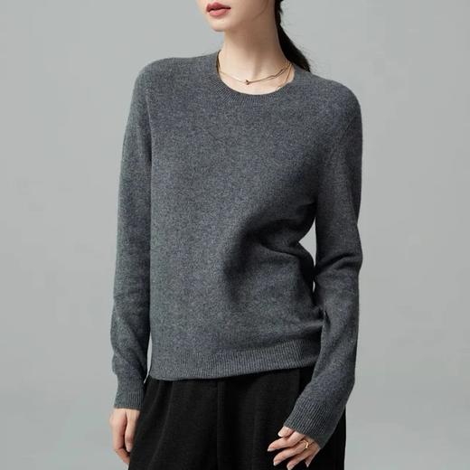 康赛妮女士羊绒打底衫 | 圆领/半高领/堆堆领、多款选择、柔软亲肤、贴身舒适、适中厚度、秋冬单穿或打底都合适 商品图4