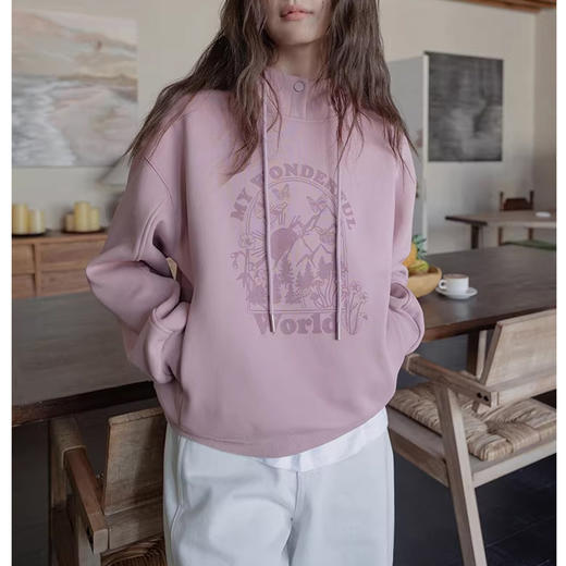 裁缝学苑AH115秋冬加绒高领套头卫衣纸样连帽女装打版裁剪图纸 商品图3