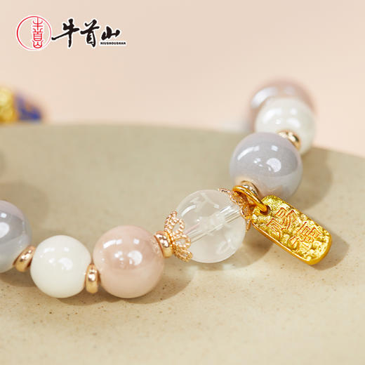 牛首山文创香灰瓷系列手串南京旅游纪念品手饰送女朋友送闺蜜礼物 商品图3