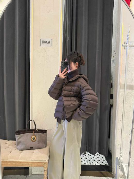 【门店同款】ENJOY冬季“暖冬知性”连帽排骨羽绒服 168645380 商品图1