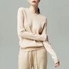 康赛妮女士羊绒打底衫 | 圆领/半高领/堆堆领、多款选择、柔软亲肤、贴身舒适、适中厚度、秋冬单穿或打底都合适 商品缩略图3