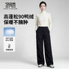 【5A级抑菌鸭绒&抗静电&防水】圣得西2025年秋冬季女款羽绒工装裤 商品缩略图3